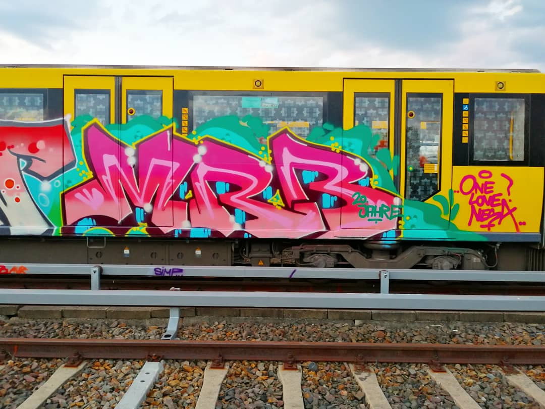 Graffiti Train - Photo by MRB - MRB (2020)