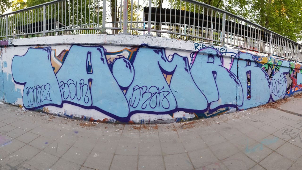 Graffiti Bombing - Photo by MRB - 1A, MRB (2018)