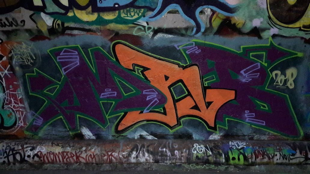 Graffiti Wall - Photo by MRB - MRB (2018)