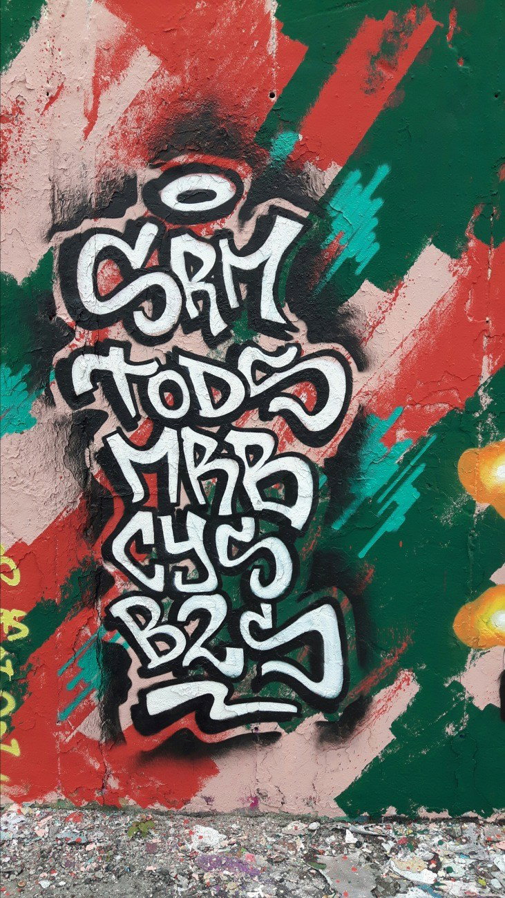 Graffiti Wall - Photo by MRB - SRM, TODS, MRB (2017)