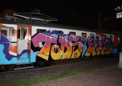 Graffiti Train - Photo by MRB - TODS, MRB (2017)