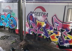 Graffiti Train - Photo by MRB - TODS, MRB (2017)