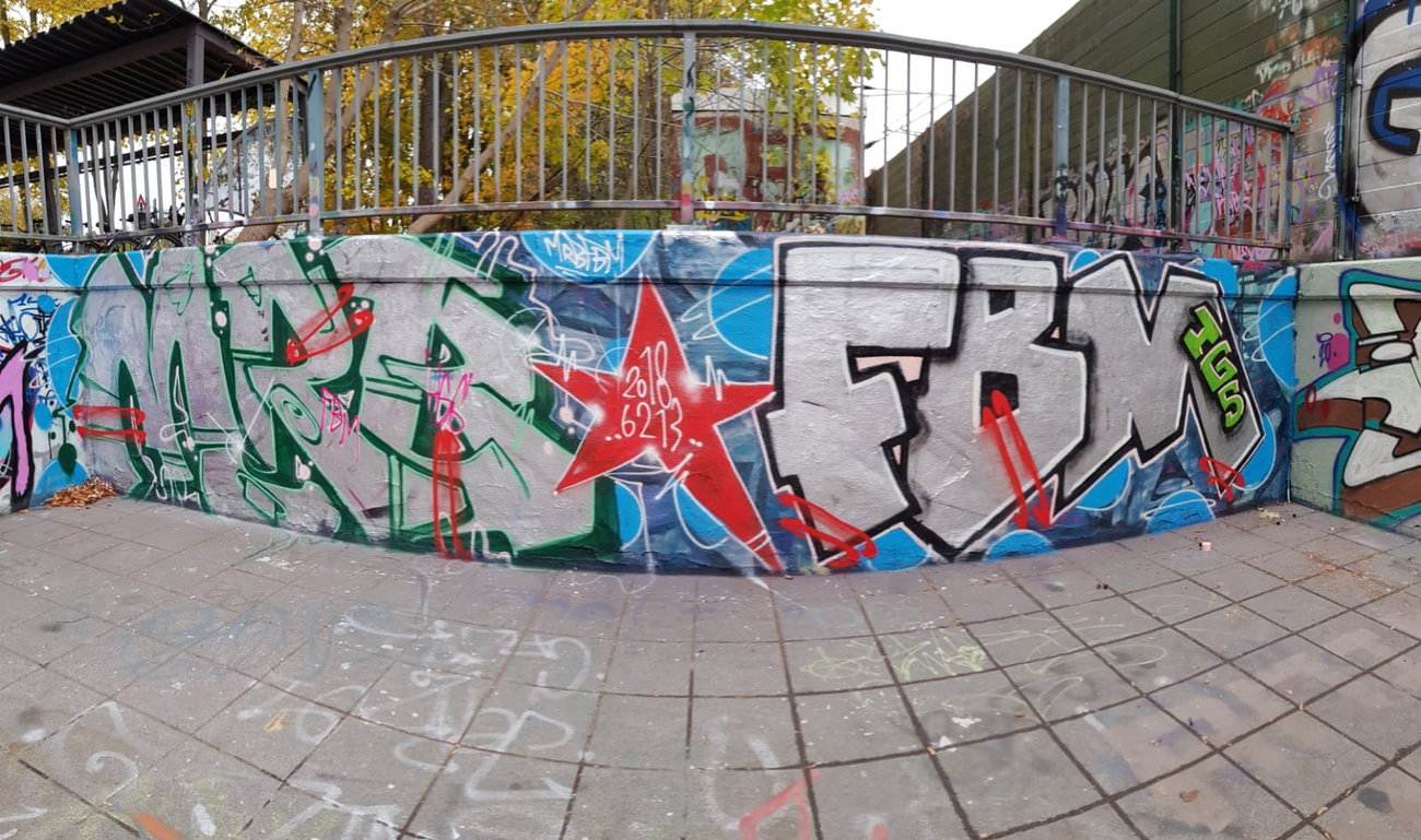 Graffiti Wall - Photo by MRB - MRB, FBM (2018)