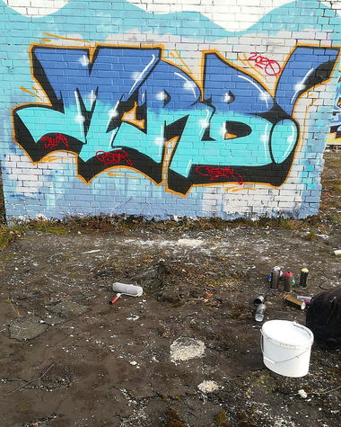 Graffiti Wall - Photo by MRB - MRB (2020)