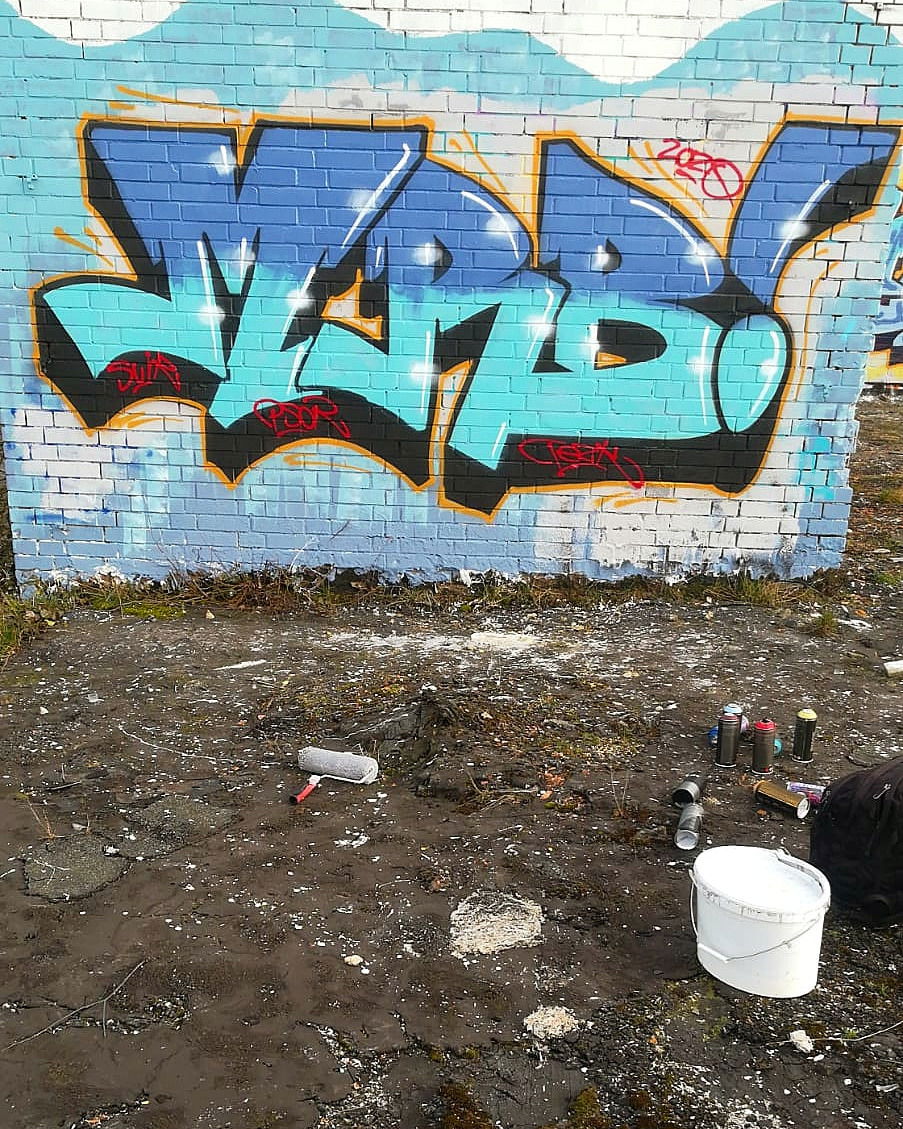 Graffiti Wall - Photo by MRB - MRB (2020)