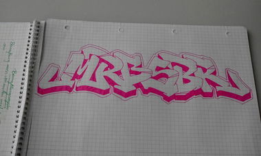 Graffiti Sketch - Photo by MRB - MRB, SBR (2016)