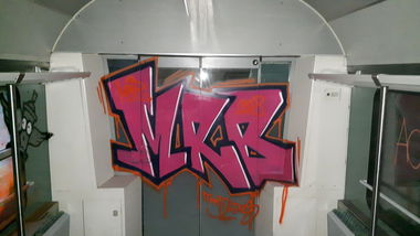 Graffiti Train - Photo by MRB - MRB (2018)