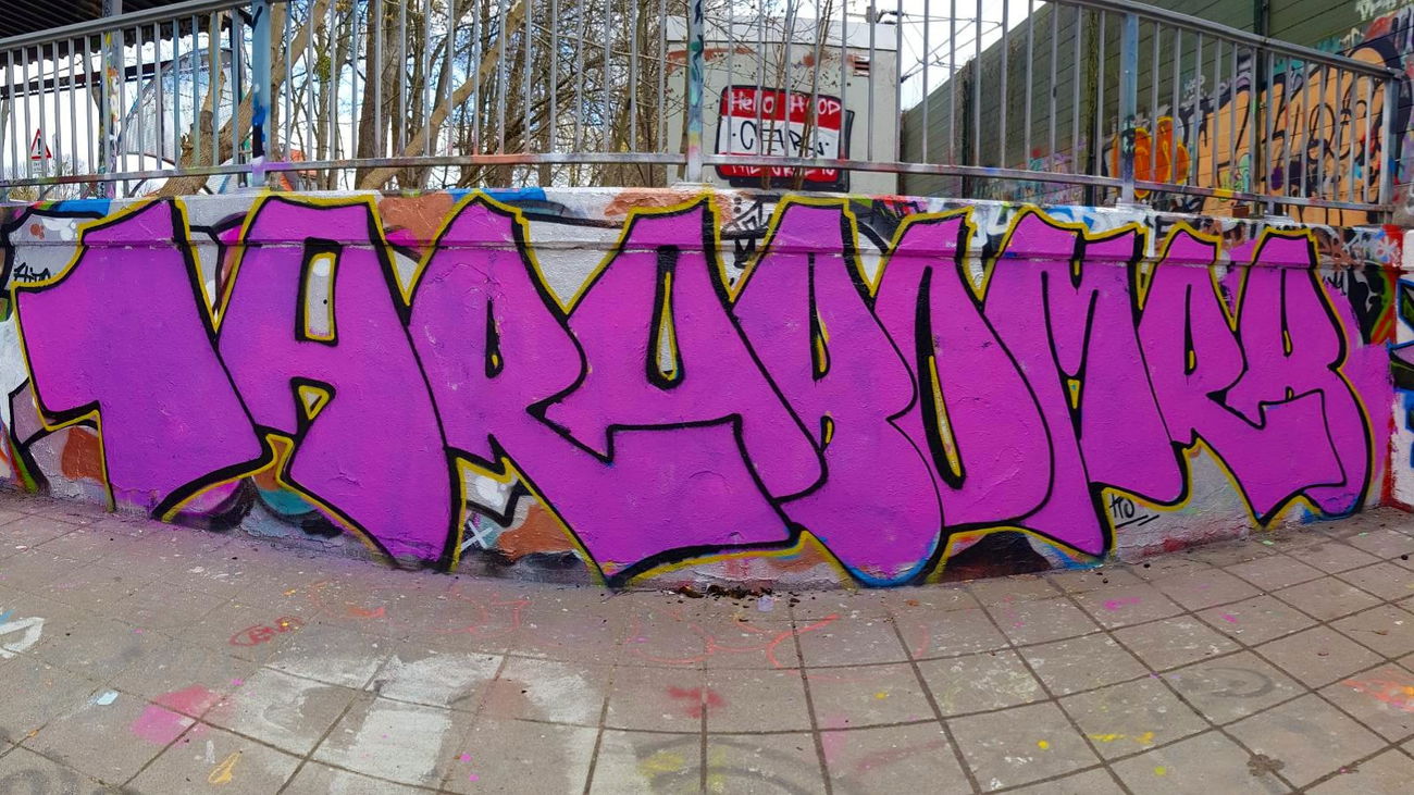 Graffiti Street Art - Photo by MRB - 1A, ROBO, MRB (2019)