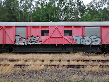 Graffiti Train - Photo by MRB - MRB-TODS (2019)