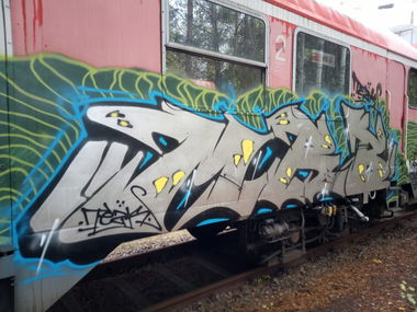 Graffiti Train - Photo by MRB - MRB (2020)