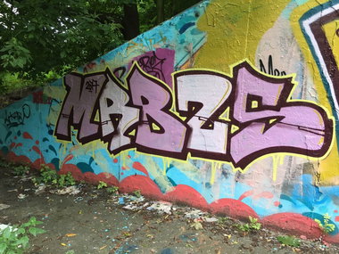 Graffiti Wall - Photo by MRB - MRB2S, MRB, B2S