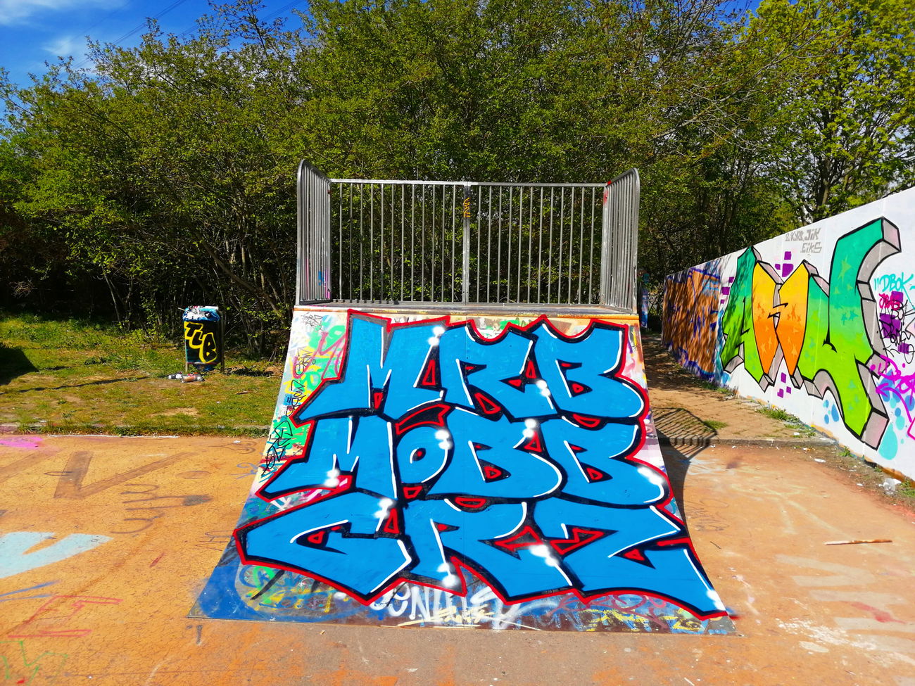 Graffiti Wall - Photo by MRB - MRB, MOBB, GRZ (2019)