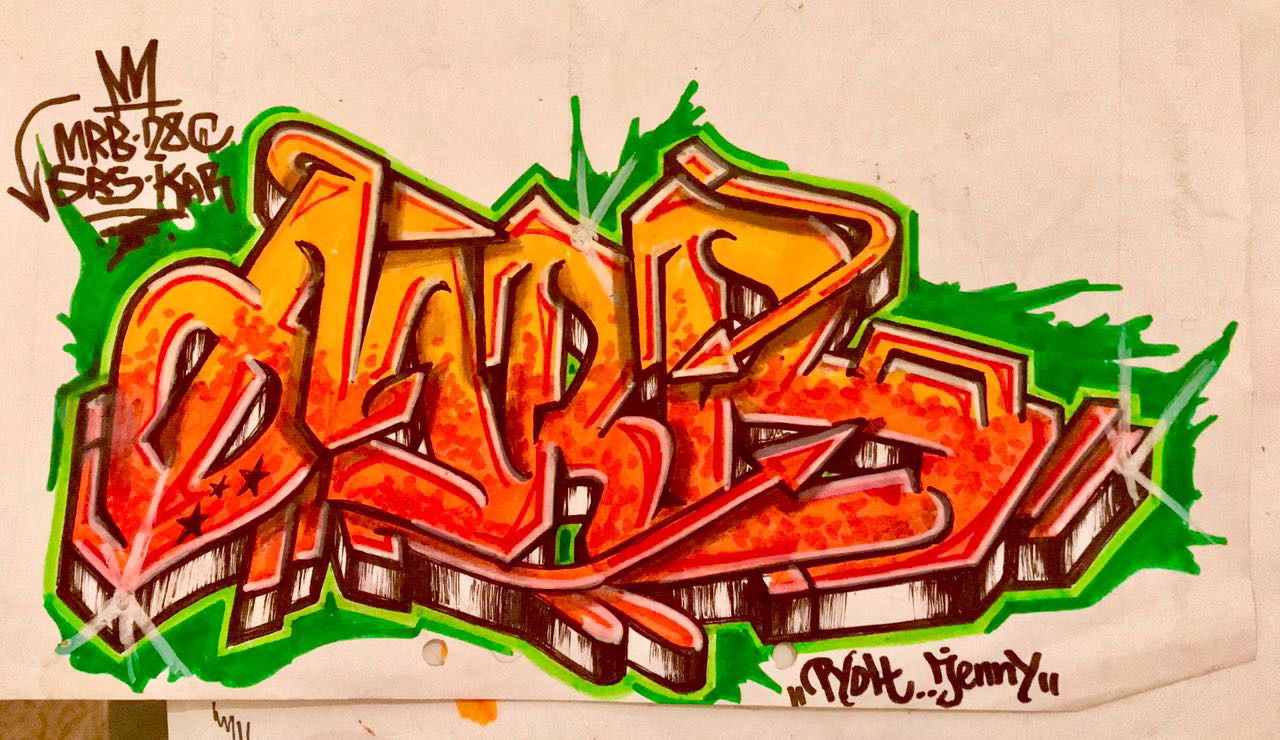 Graffiti Sketch - Photo by MRB - MRB (2018)