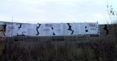 Graffiti Bombing - Photo by MRB - MRB