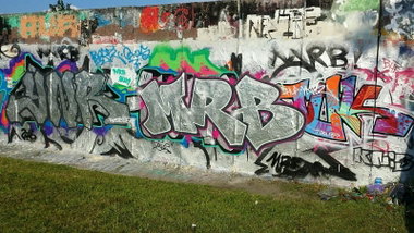 Graffiti Wall - Photo by MRB - YNR, MRB (2016)