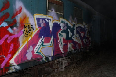 Graffiti Train - Photo by MRB - MRB (2014)