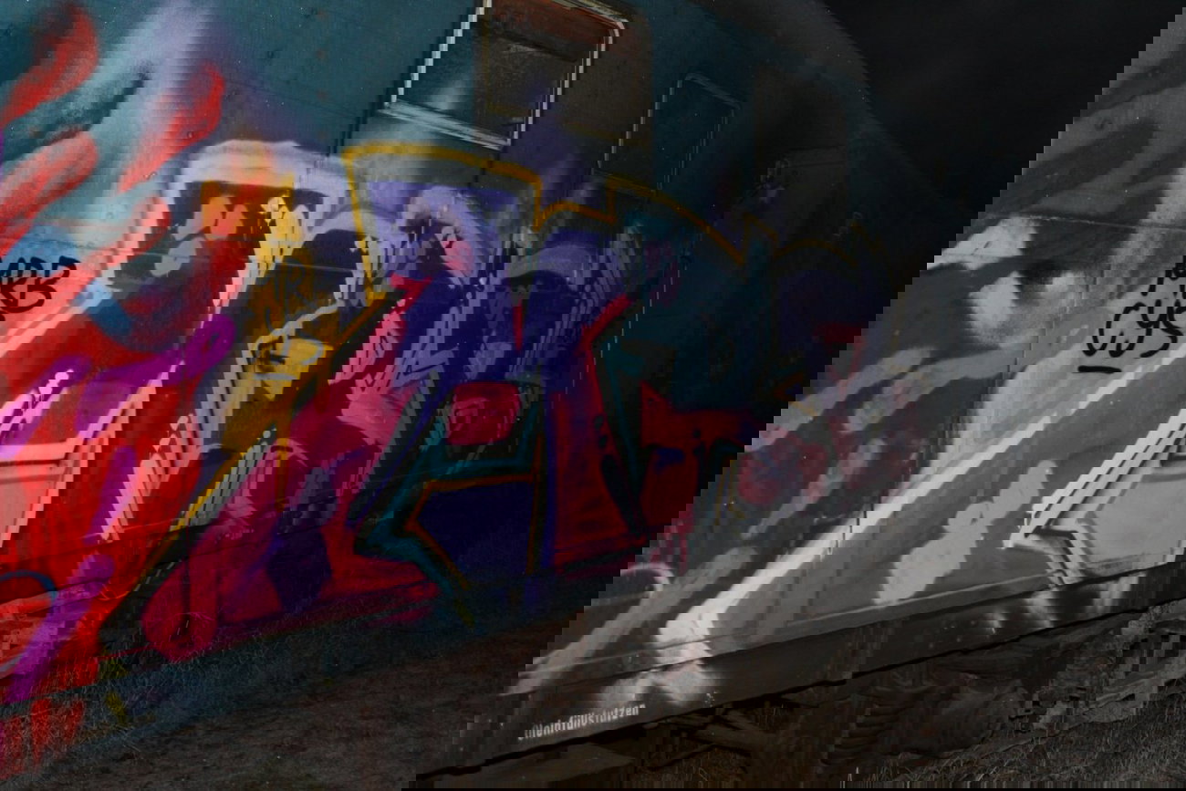 Graffiti Train - Photo by MRB - MRB (2014)