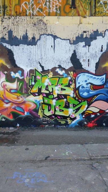 Graffiti Wall - Photo by MRB - MRB, JBS (2015)