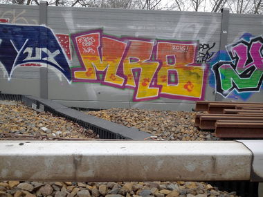 Graffiti Bombing - Photo by MRB - MRB (2016)