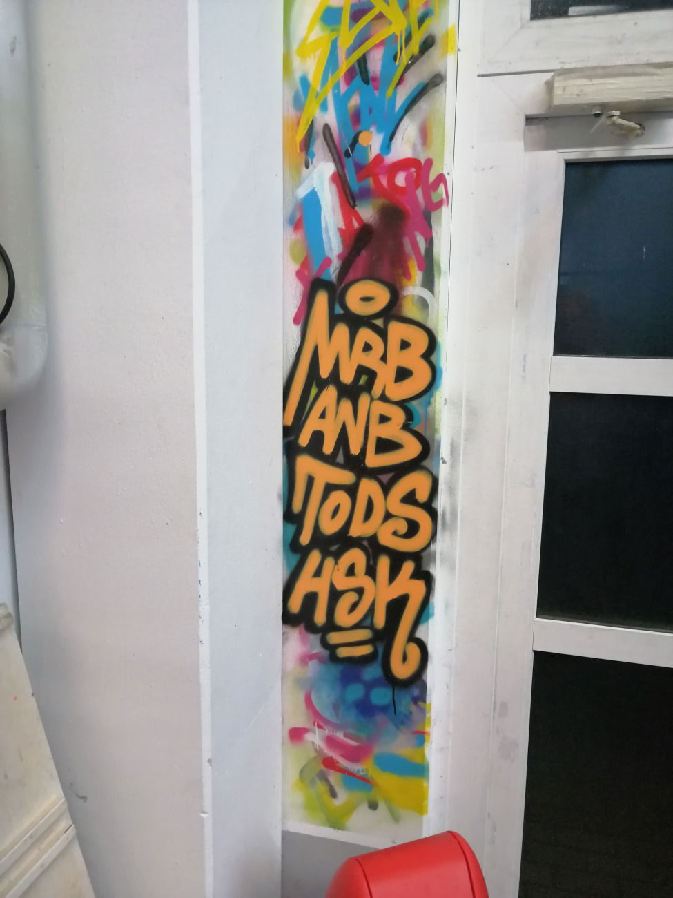 Graffiti Wall - Photo by MRB - MRB, ANB, TODS (2019)