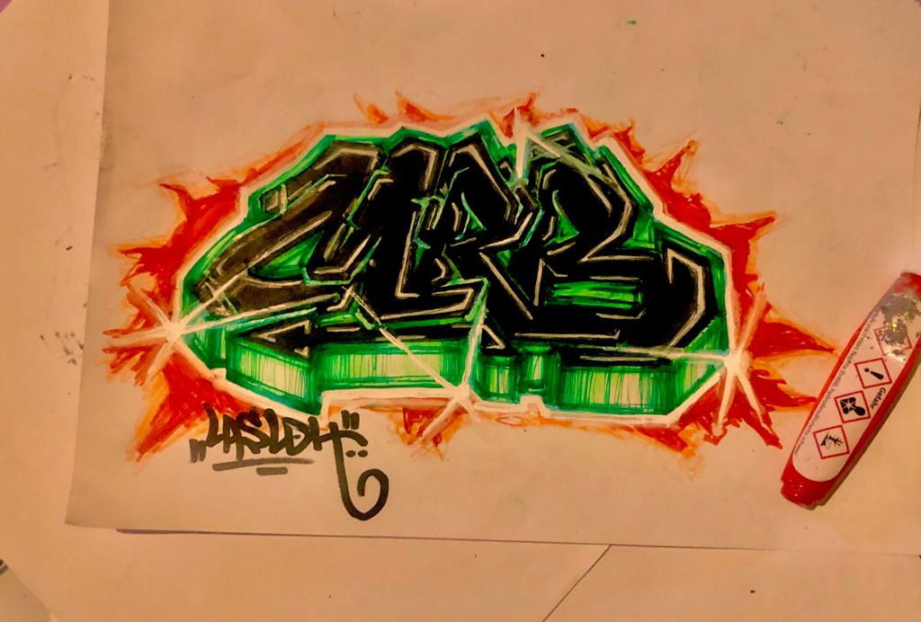 Graffiti Sketch - Photo by MRB - MRB (2019)