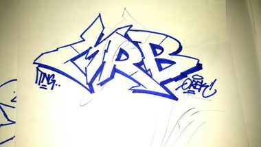 Graffiti Sketch - Photo by MRB - MRB