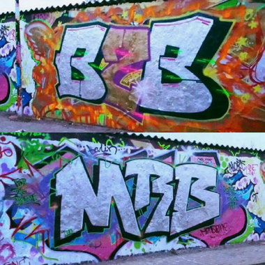 Graffiti Wall - Photo by MRB - B2B, MRB (2015)