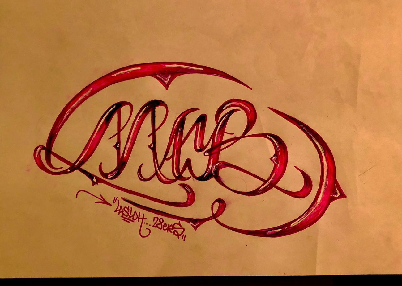 Graffiti Sketch - Photo by MRB - MRB (2018)