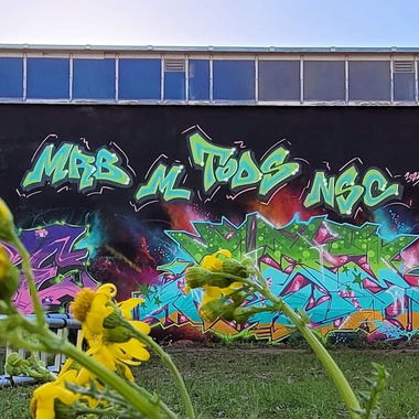 Graffiti Wall - Photo by MRB - MRB, M, TODS (2023)