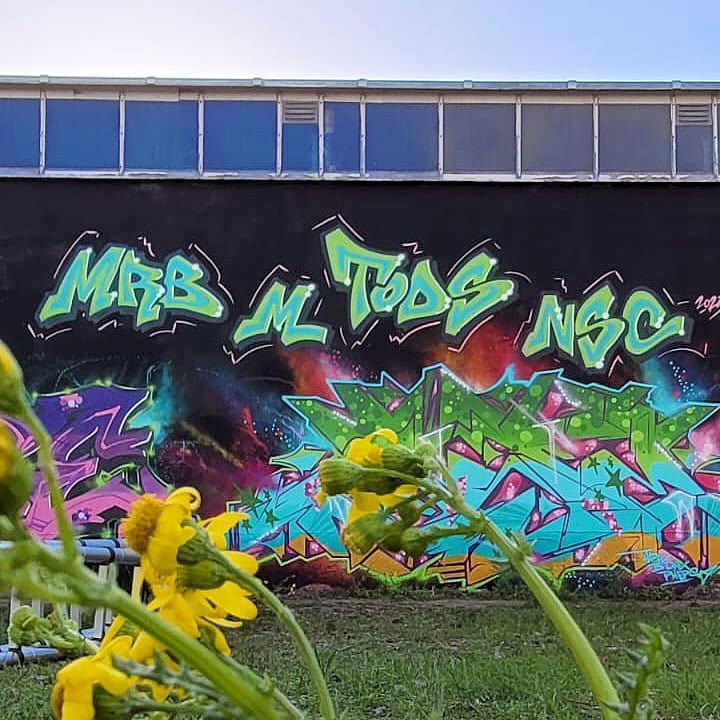 Graffiti Wall - Photo by MRB - MRB, M, TODS (2023)