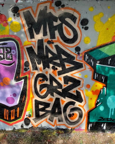 Graffiti Wall - Photo by MRB - MFS, MRB, GRZ (2020)