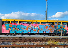 Graffiti Train - Photo by MRB - TODS, MRB (2020)