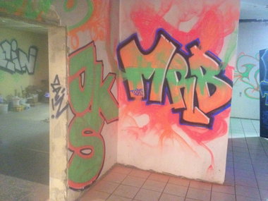 Graffiti Wall - Photo by MRB - JKS, MRB (2015)