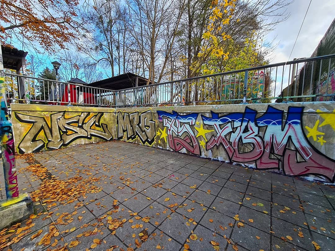 Graffiti Wall - Photo by MRB - NSC, MRB, 75 (2020)