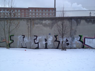 Graffiti Bombing - Photo by MRB - MRB