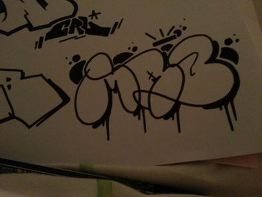 Graffiti Sketch - Photo by MRB - MRB (2016)