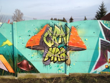 Graffiti Wall - Photo by MRB - CRN, MRB (2016)