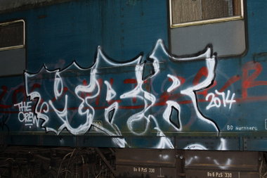 Graffiti Train - Photo by MRB - MRB (2014)