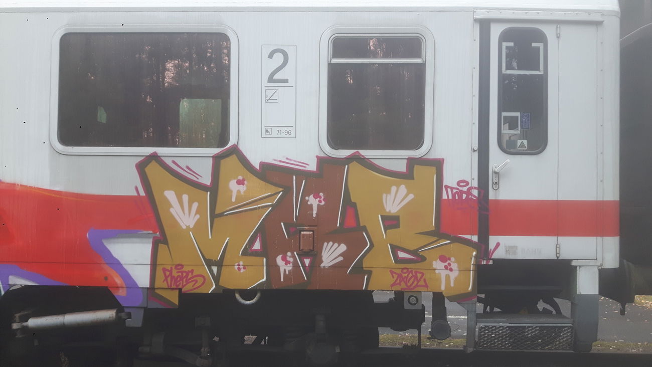 Graffiti Train - Photo by MRB - MRB (2018)