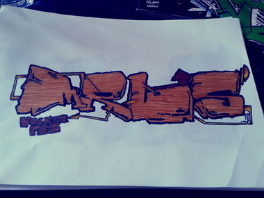 Graffiti Sketch - Photo by MRLS - mrls, volker, fbz (2015)