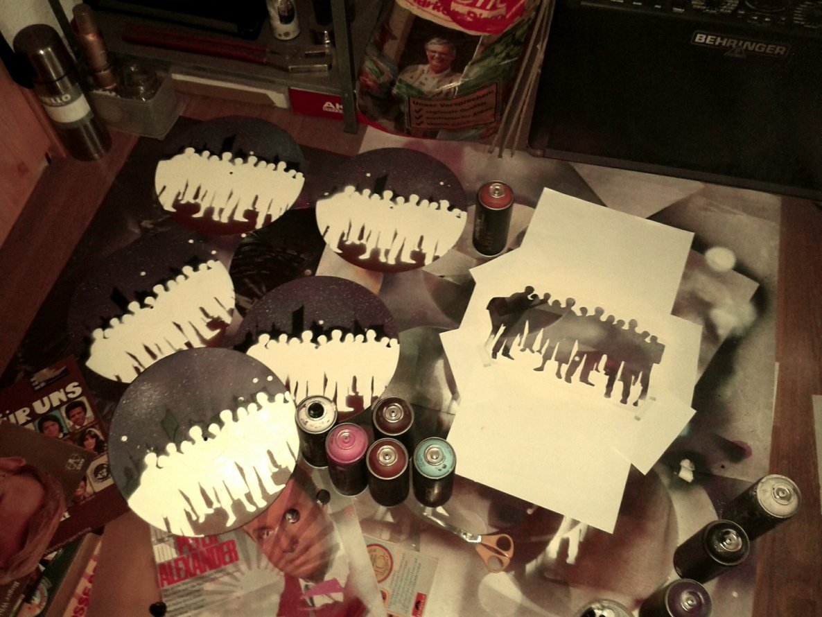 Graffiti Artwork - Photo by MRLS - mrls, volker, watu (2015)