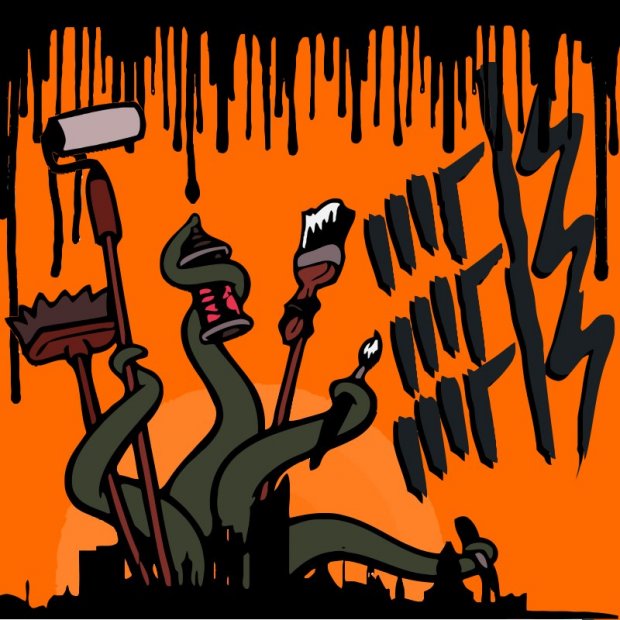 Graffiti Artwork - Photo by MRLS - mrls, volker, fbz (2015)