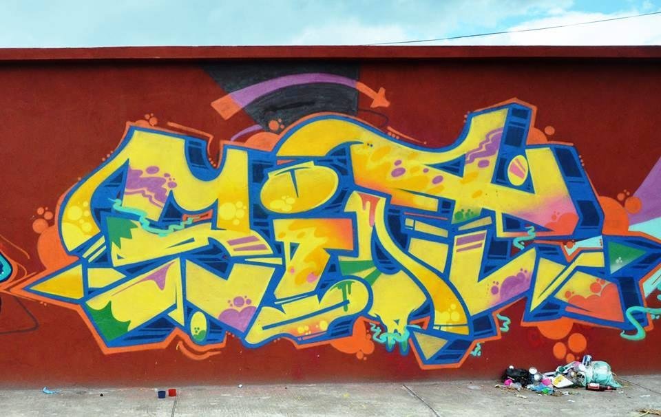 Graffiti Wall - Photo by MRSIOT - @alamierda