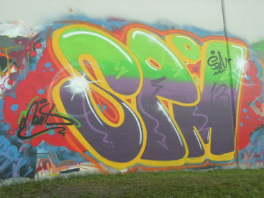 Graffiti Wall - Photo by MRX - SPM, Marx (2013)