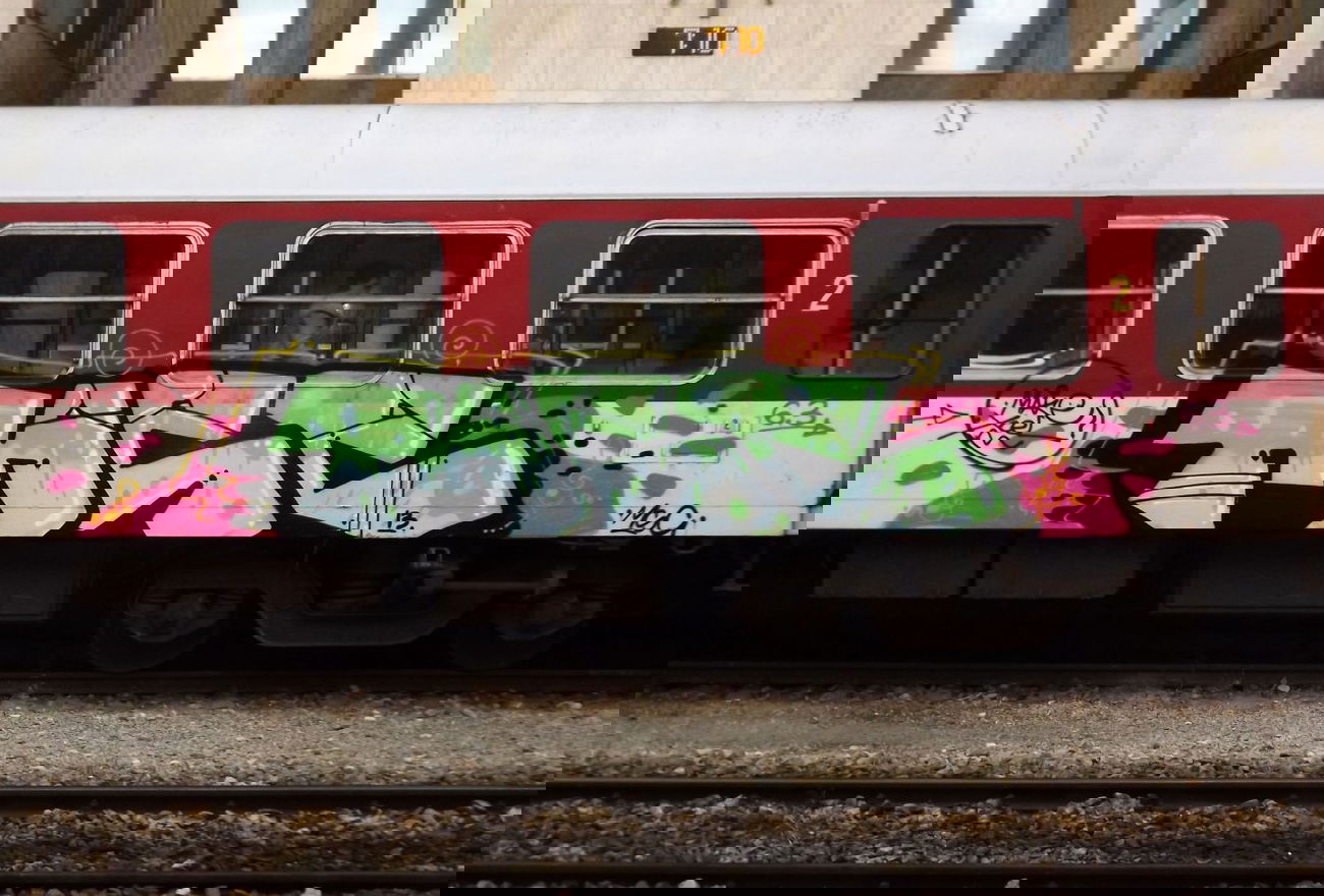 Graffiti Train - Photo by MSC - XCEL*MAKE (2013)