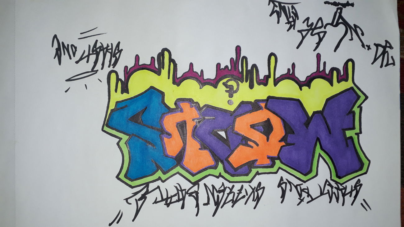 Graffiti Wall - Photo by MUCK1 - SPASTONE, LKACREW, SH3MO