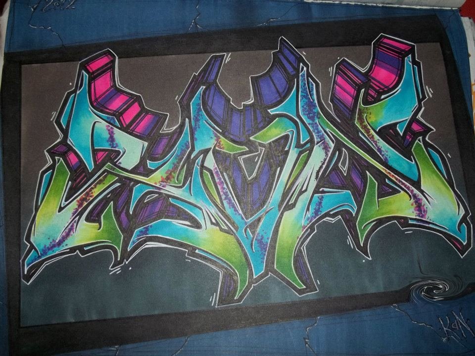 Graffiti Sketch - Photo by MYKILL - 4, kan