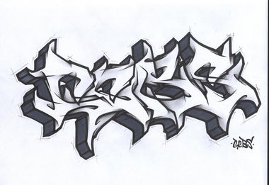 Graffiti Sketch - Photo by MYKILL - gcbs, Battle