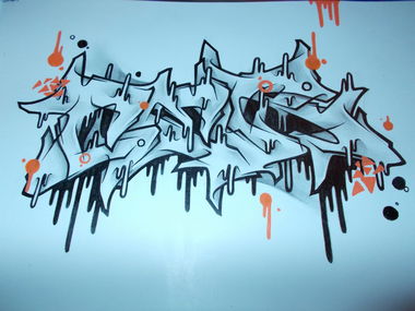 Graffiti Sketch - Photo by MYKILL - GER