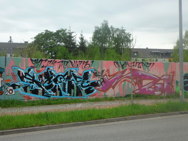 Graffiti Wall - Photo by MYTEAMSUPREME1 - SAGE;, METH-C, CHEMNITZ